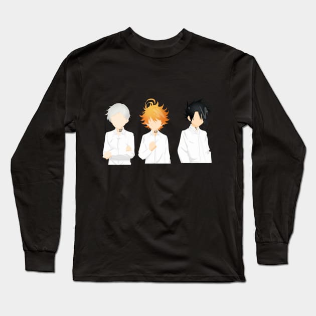 The Promised Neverland Long Sleeve T-Shirt by Sonoyang